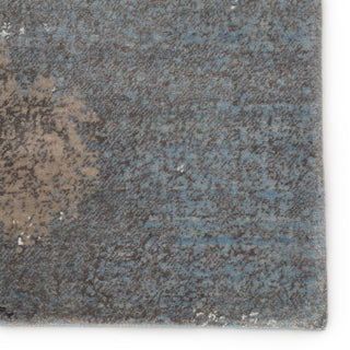 Jaipur Living Delmara Ionian DLM03 Gray/Blue Area Rug Detail Image