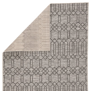 Jaipur Living Decora Calcutta DNC21 Gray Area Rug by Nikki Chu Backing Image