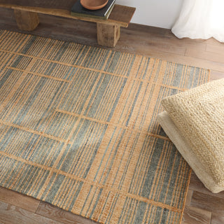Jaipur Living Dorada Ciana DRD02 Brown/Blue Area Rug Lifestyle Image Feature