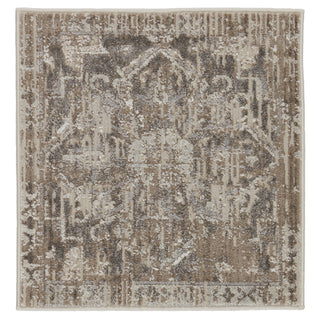 Jaipur Living En Blanc Ginevra EBC04 Gray/Ivory Area Rug by Vibe Main Image