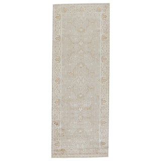 Jaipur Living En Blanc Dhaval EBC09 Light Gray/White Area Rug by Vibe Runner Image
