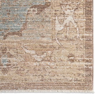 Jaipur Living Ember Solace Theron EBS04 Brown/Multicolor Area Rug Detail Image