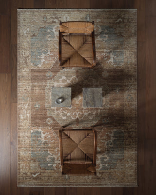 Jaipur Living Ember Solace Theron EBS04 Brown/Multicolor Area Rug Lifestyle Image