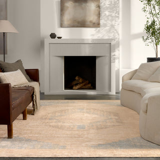 Jaipur Living Edage Kayell EDA01 Tan Area Rug by Vibe Lifestyle Image