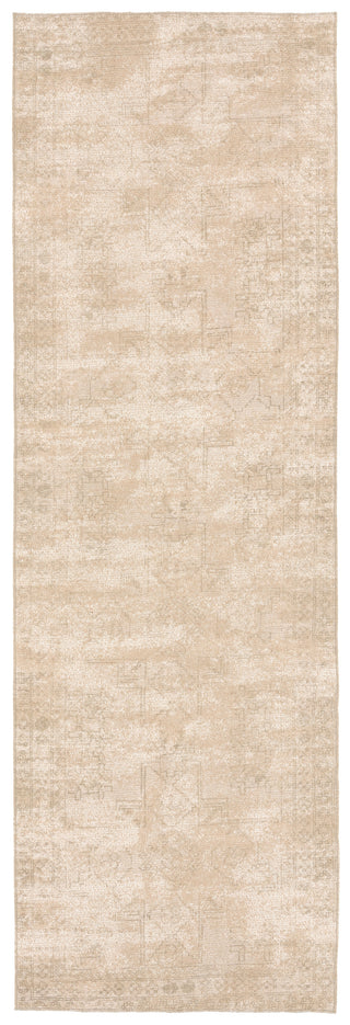 Jaipur Living Edage Tegona EDA04 Tan Area Rug by Vibe Runner Image