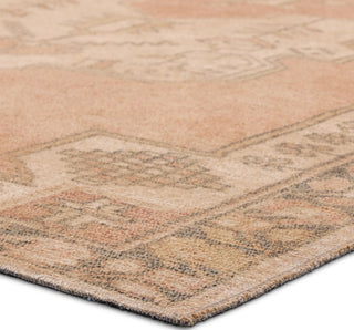 Jaipur Living Edage Nico EDA07 Pink/Tan Area Rug by Label J Corner Image