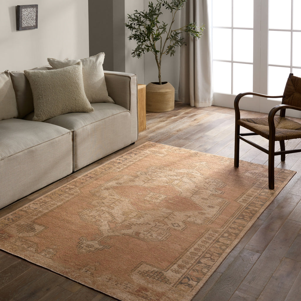 Jaipur Living Edage Nico EDA07 Pink/Tan Area Rug by Label J main image