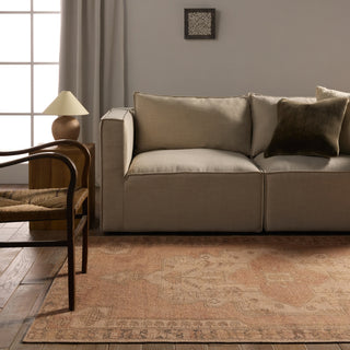 Jaipur Living Edage Nico EDA07 Pink/Tan Area Rug by Label J Lifestyle Image