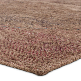 Jaipur Living Elaida Wells ELA04 Red/Brown Area Rug Corner Image