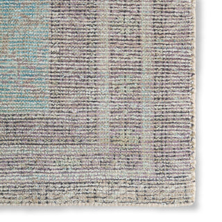Jaipur Living Elaida Kyle ELA06 Blue / Purple Area Rug Corner