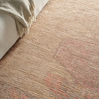 Jaipur Living Elaida Kader ELA07 Tan / Beige Red Area Rug Texture
