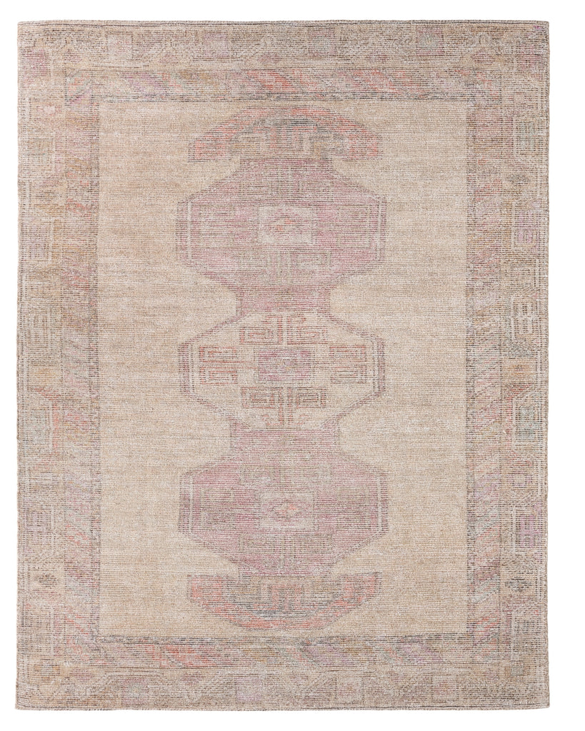 Jaipur Living Elaida Kader ELA07 Tan / Beige Red Area Rug main image