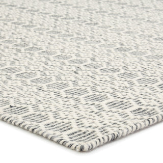Jaipur Living Enclave Calliope ENC01 White/Gray Area Rug Corner Image