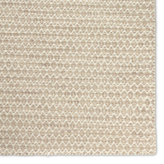 Jaipur Living Enclave Pompano ENC04 Beige/Ivory Area Rug Corner Image