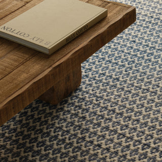 Jaipur Living Enclave Pompano ENC08 Blue Area Rug Detail Image