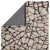 Jaipur Living Etho Chandler ENK12 Cream/Black Area Rug by Nikki Chu Backing Image