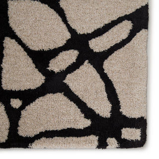 Jaipur Living Etho Chandler ENK12 Cream/Black Area Rug by Nikki Chu Detail Image
