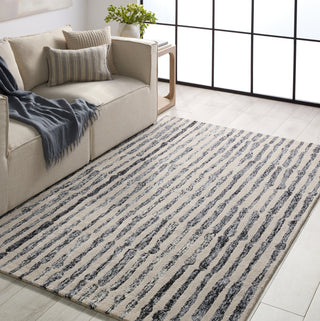 Jaipur Living Etho Saville ENK13 White/Black Area Rug by Nikki Chu Lifestyle Image Feature