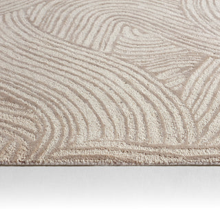 Jaipur Living Etho By Linette ENK15 Tan/ Area Rug Nikki Chu Backing Image