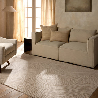 Jaipur Living Etho By Linette ENK15 Tan/ Area Rug Nikki Chu Lifestyle Image