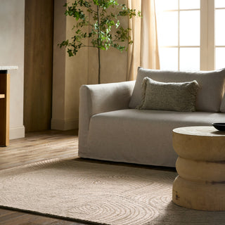Jaipur Living Etho By Linette ENK15 Tan/ Area Rug Nikki Chu Lifestyle Image