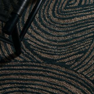 Jaipur Living Etho By Linette ENK16 Blue/ Area Rug Nikki Chu Detail Image