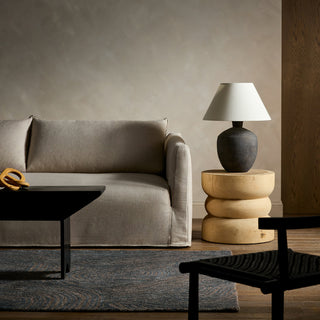 Jaipur Living Etho By Linette ENK16 Blue/ Area Rug Nikki Chu Lifestyle Image