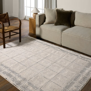 Jaipur Living Eva Quadrant EVA03 Ivory/ Area Rug by Label J main image