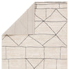 Jaipur Living Eva Farhan EVA07 Ivory/ Area Rug by Label J Backing Image