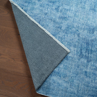 JAIPUR LIVING Everette Tiaret Blue Machine Washable Area Rug by Label J Lifestyle Image Feature