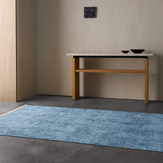 JAIPUR LIVING Everette Tiaret Blue Machine Washable Area Rug by Label J Lifestyle Image Feature