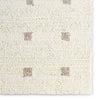 Jaipur Living Form And Weave Jinni FAW01 Ivory / White Tan Beige Area Rug Corner