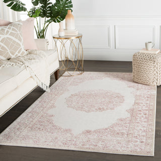Jaipur Living Fables Malo FB123 Pink/White Area Rug Main Image