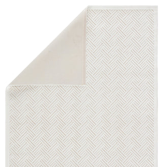 Jaipur Living Fables Thatch FB44 White Area Rug Backing Image