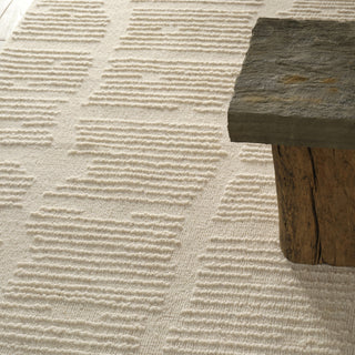 Jaipur Living Finnigan Radha FGN09 White Area Rug by Label J Detail Image