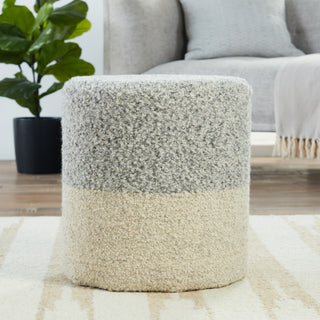 Jaipur Living Folke FOL01 Pouf Backing Image