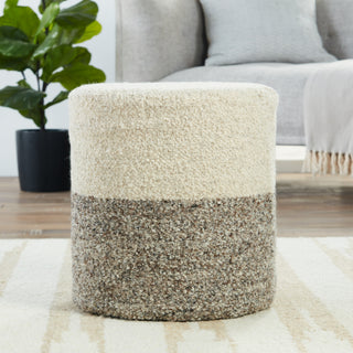 Jaipur Living Folke FOL02 Pouf Backing Image