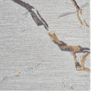 Jaipur Living Fragment Shattered FRG03 Gray/Gold Area Rug Detail Image
