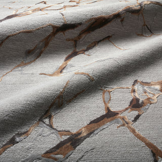Jaipur Living Fragment Shattered FRG03 Gray/Gold Area Rug Lifestyle Image