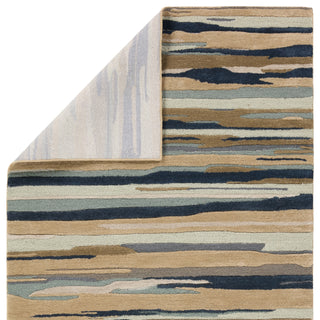 Jaipur Living Fragment Rhine FRG05 Blue/Beige Area Rug Backing Image