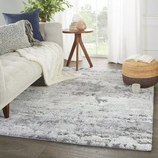 Jaipur Living Ferris Coen FRR06 Gray/Ivory Area Rug Lifestyle Image