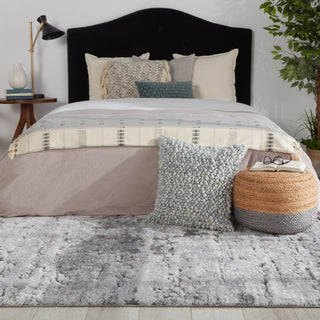 Jaipur Living Ferris Coen FRR06 Gray/Ivory Area Rug Lifestyle Image