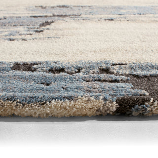 Jaipur Living Ferris Yushan FRR08 White/Blue Area Rug Backing Image