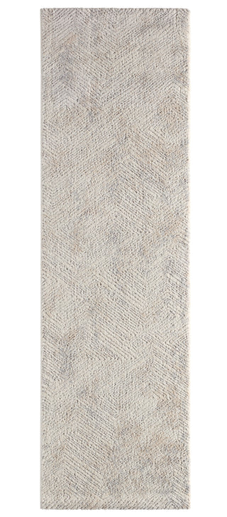 Jaipur Living Ferris Natrix FRR13 Cream/Silver Area Rug Runner Image