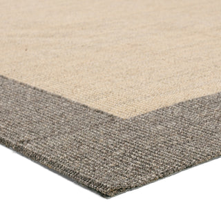 Jaipur Living Gabe Leyar GAB01 Tan/Gray Area Rug Corner Image