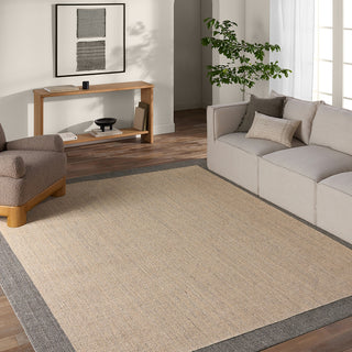 Jaipur Living Gabe Leyar GAB01 Tan/Gray Area Rug Lifestyle Image