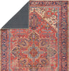 Jaipur Living Garcia Lucinda GAR01 Red/Blue Area Rug by Vibe