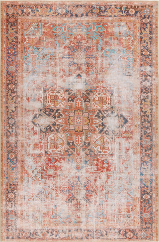 Jaipur Living Garcia Matias GAR03 Rust/Navy Area Rug by Vibe