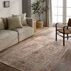 Jaipur Living Garcia Toreth GAR07 Tan/Red Machine Washable Area Rug by Label J main image