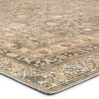 Jaipur Living Garcia Arjoel GAR09 Brown/ Machine Washable Area Rug by Label J Corner Image